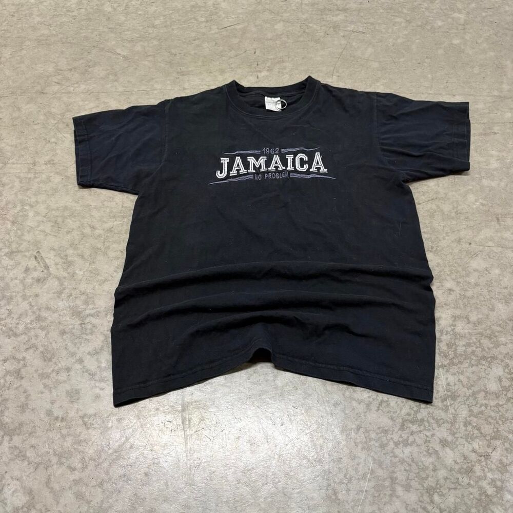 Vintage Jamaica No Problem Embroidered T Shirt